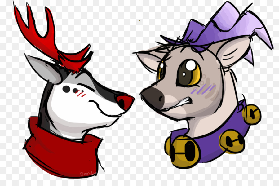 900x600 Reindeer Dog Drawing Five Nights