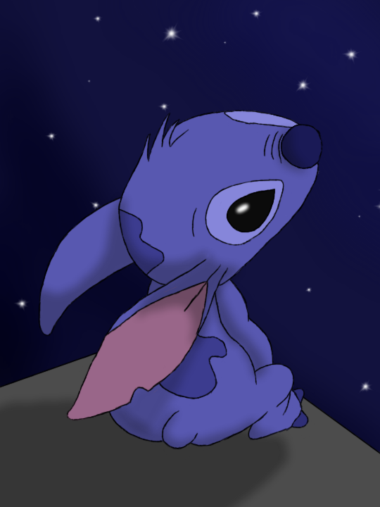 540x720 Stitch Looking The Stars By Jvscmaster