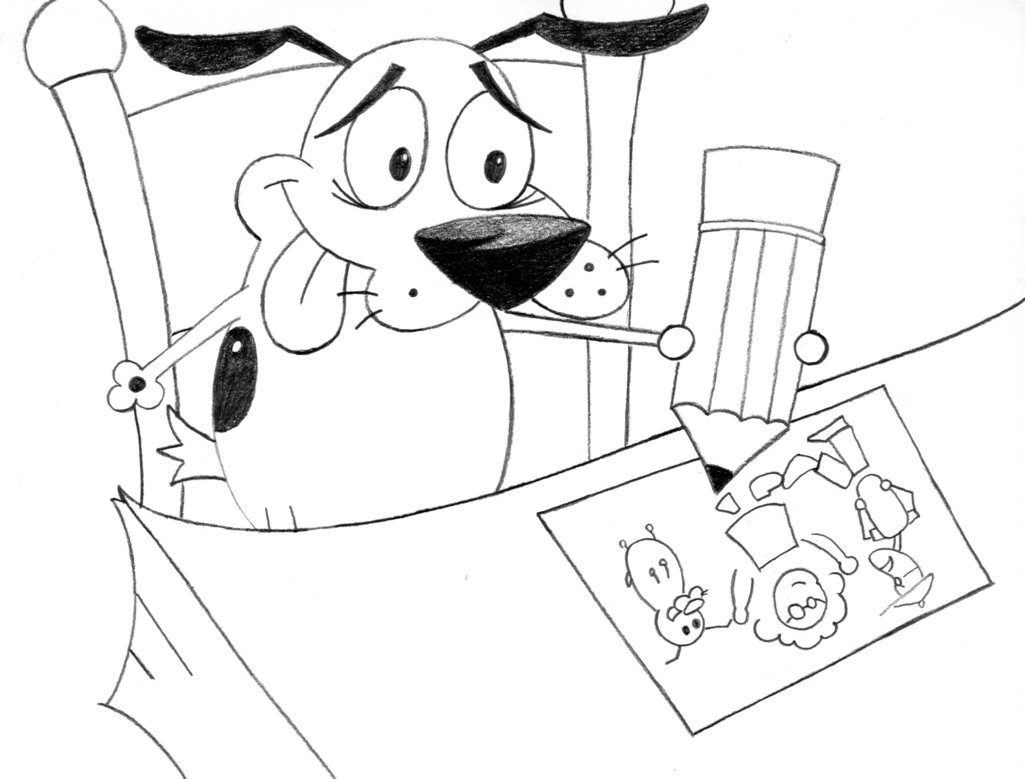 1025x779 Drawing Courage By Brauliobit