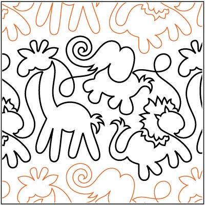 400x400 Animal Crackers Pantograph Pattern By Patricia Ritter Of Urban