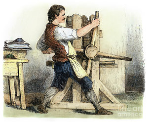 300x247 Craftsman Drawings Fine Art America