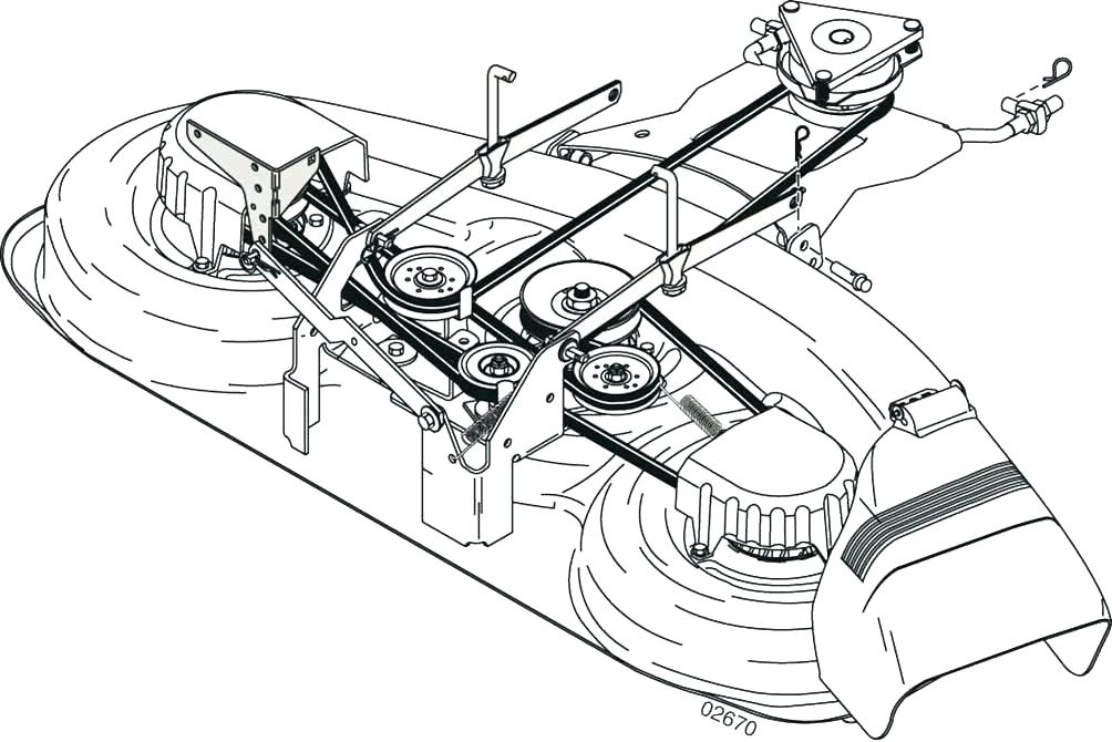 Craftsman Deck Belt Diagram