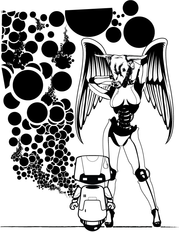 614x793 Crazy Illustration Lost Box Designs