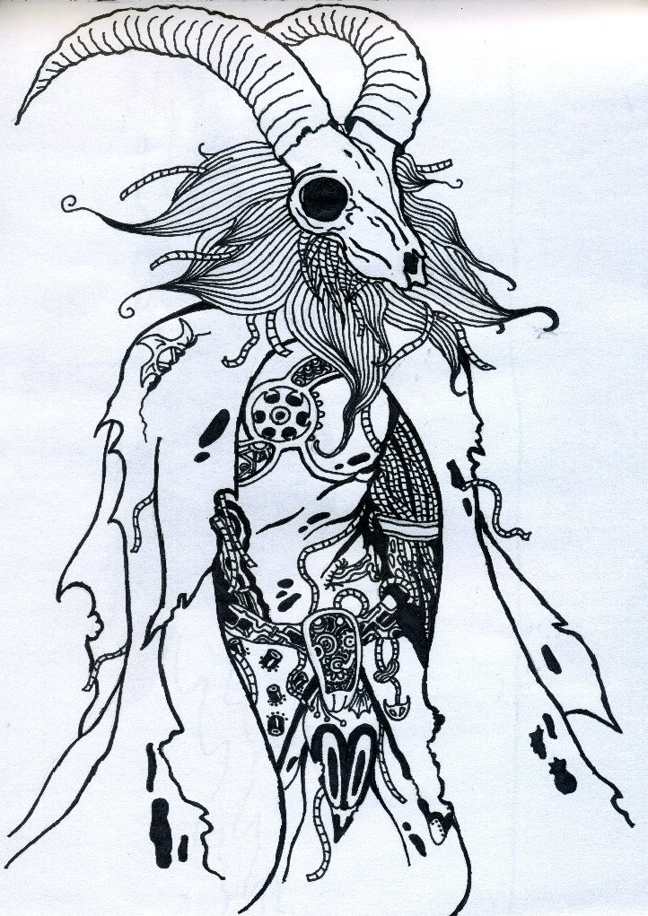 722x1021 Capricorn By Crazy Leg