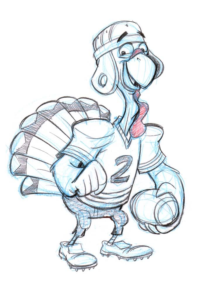 715x988 Turkey Character Design , Character