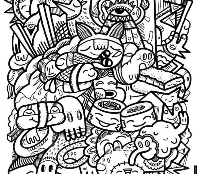 678x600 Crazy Coloring Pages 23 Crazy Design Coloring Pages Coloring Pages