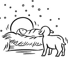 236x196 Simple Nativity Advent