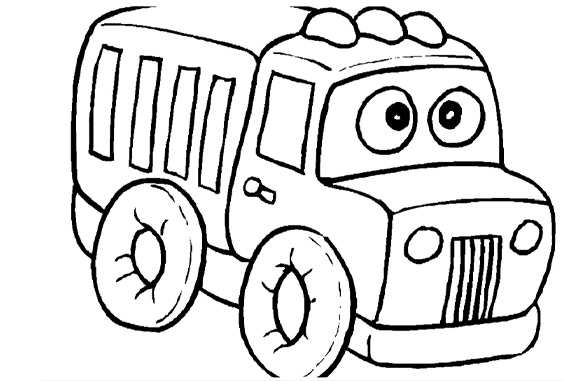 576x381 Truck Drawing! Tender Years Creche