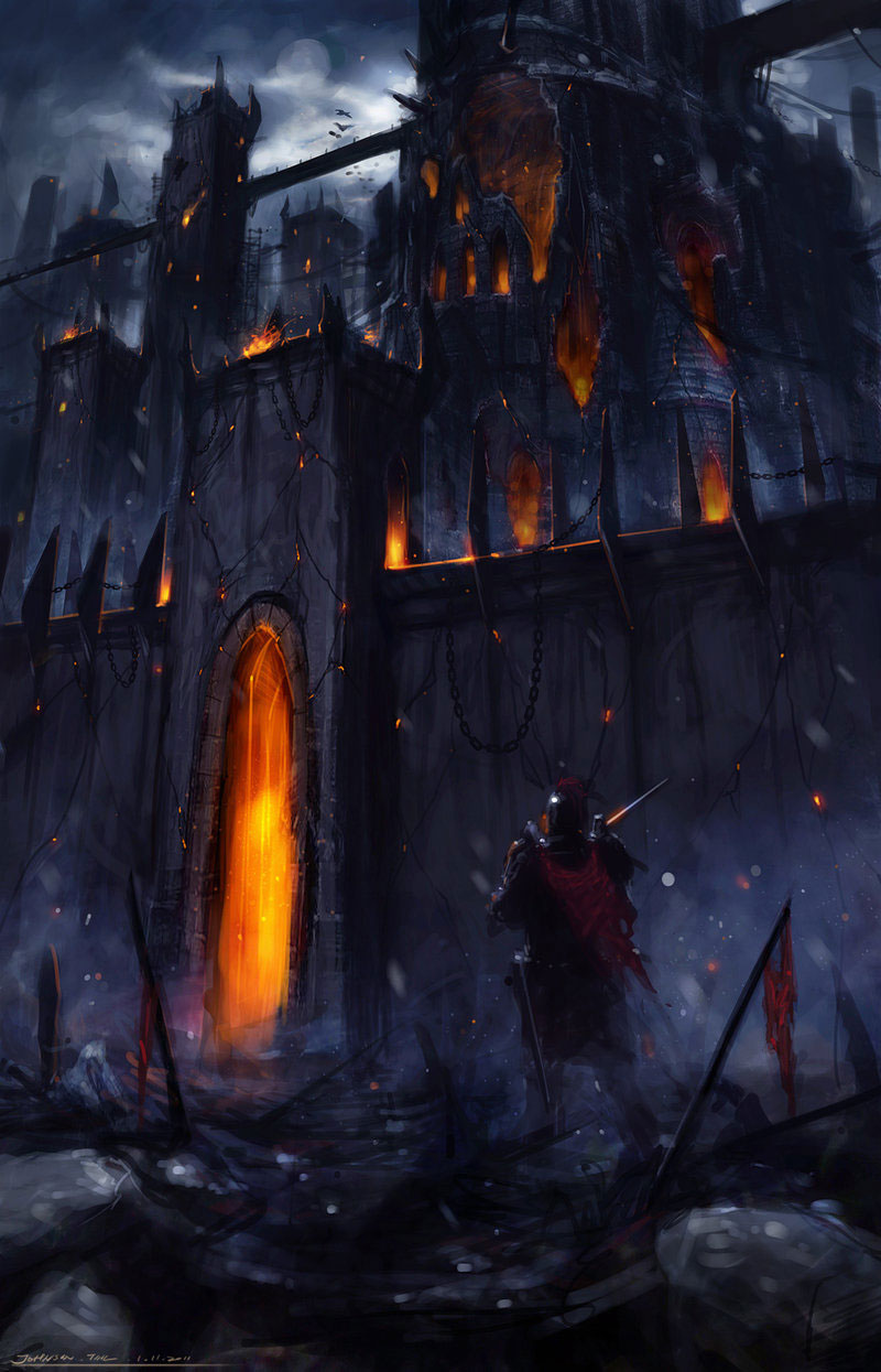 800x1245 Creepy Castle