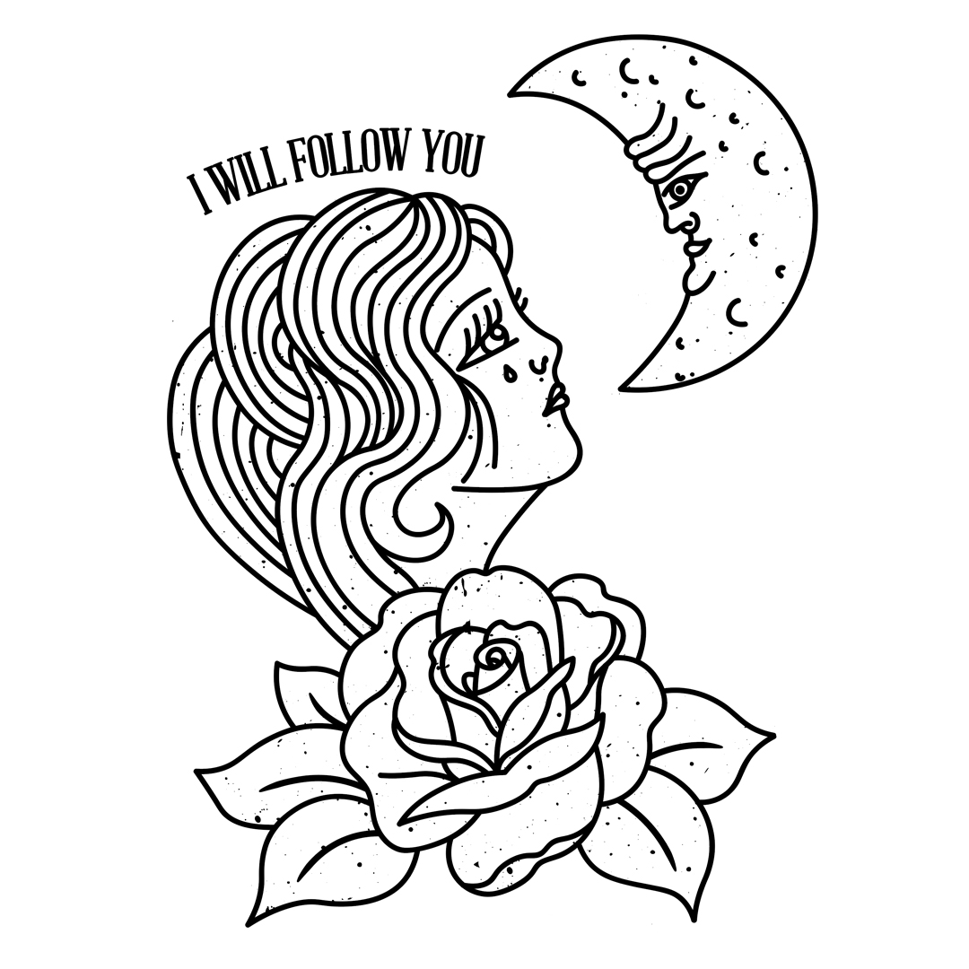 1080x1080 As A Moon Waned To Crescent