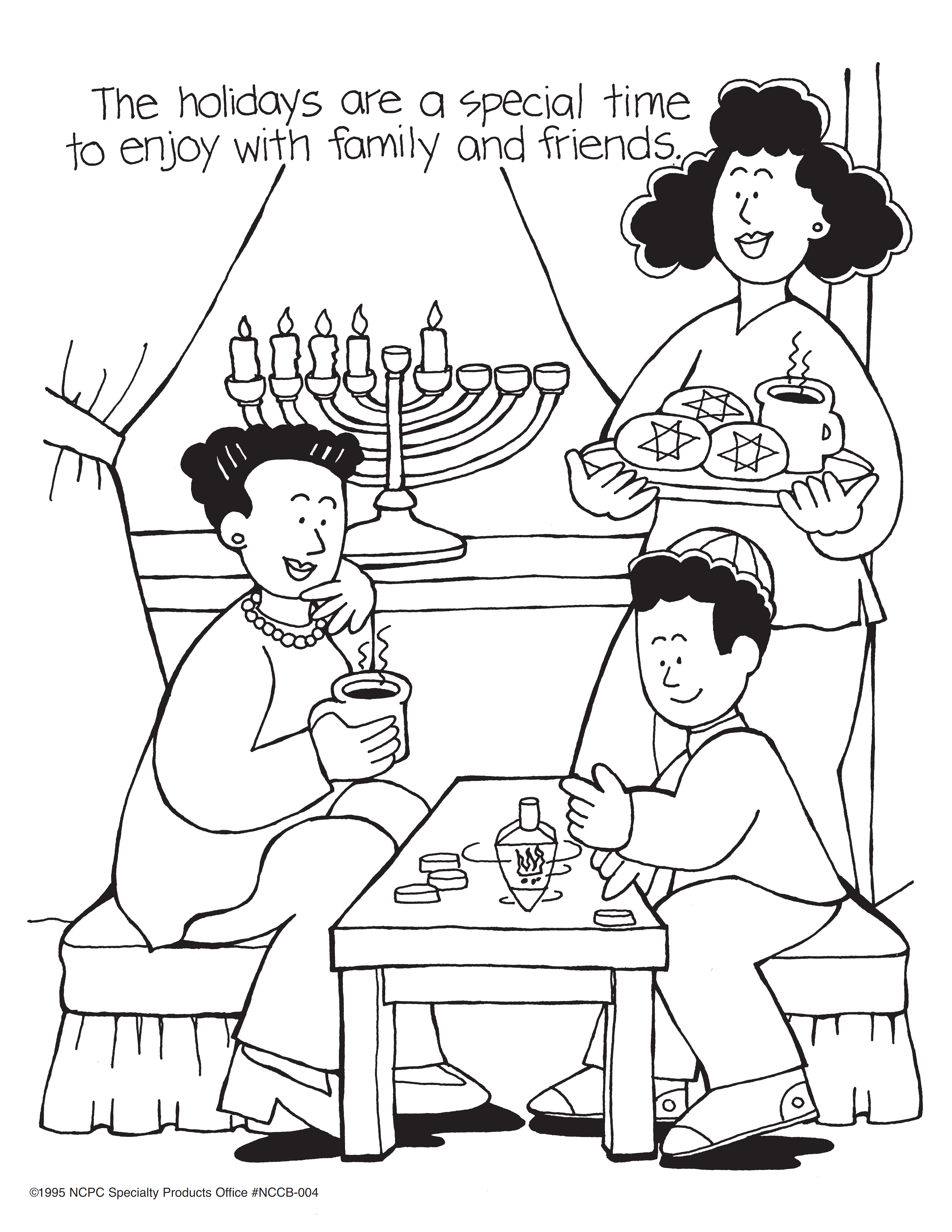 5100x6600 Mcgruff The Crime Dog Happy Holidays Coloring Book