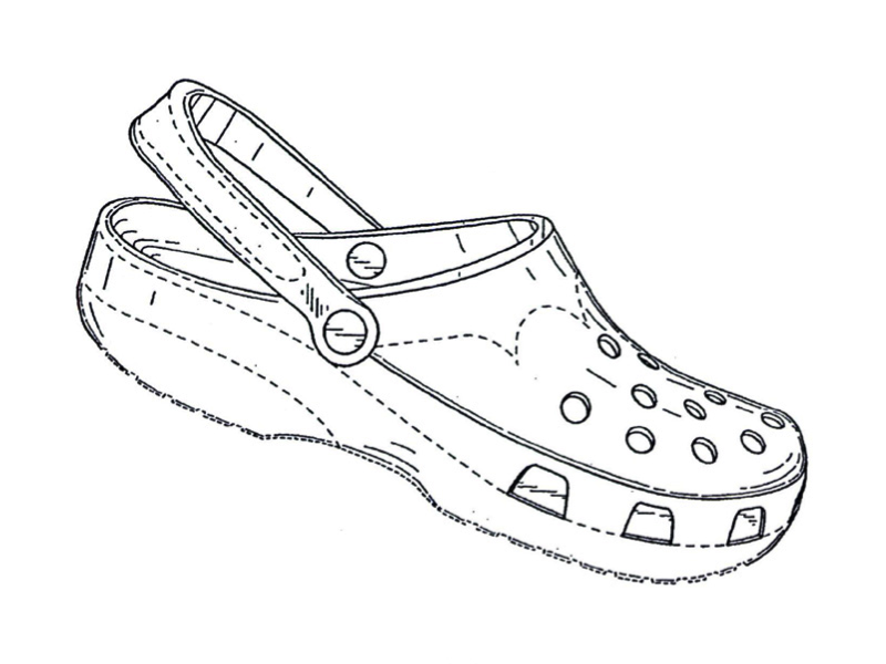 Croc Shoe Drawing at GetDrawings | Free download