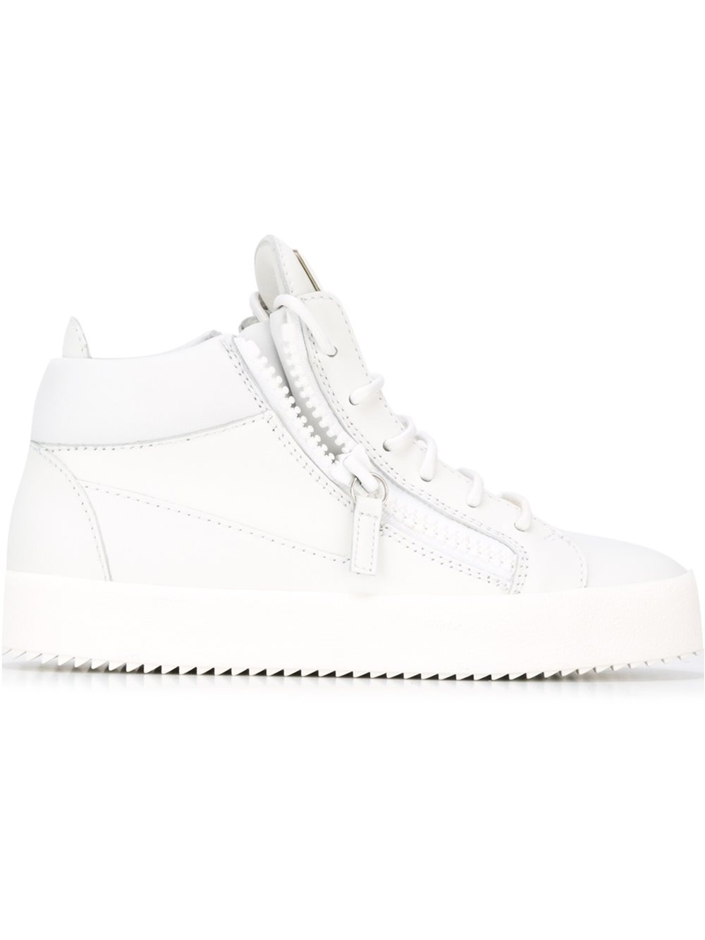 1000x1334 Giuseppe Zanotti Croc Wedge Sneakers Black White, Giuseppe Zanotti