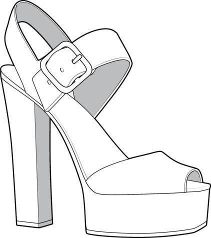 422x476 95 Best Footwear Images On Fashion Illustrations