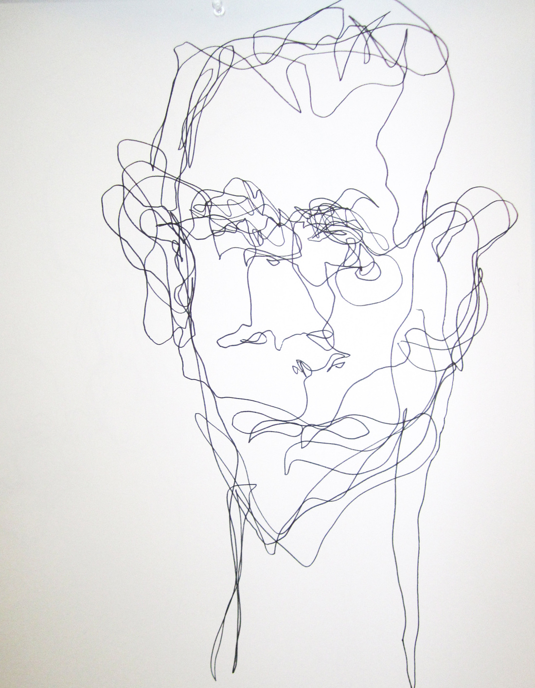 1100x1414 Contour Drawing