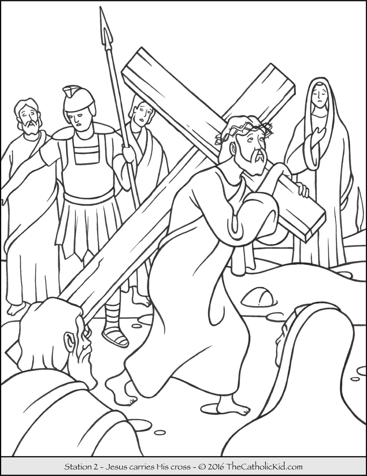 Crucifixion Of Jesus Drawing at GetDrawings | Free download