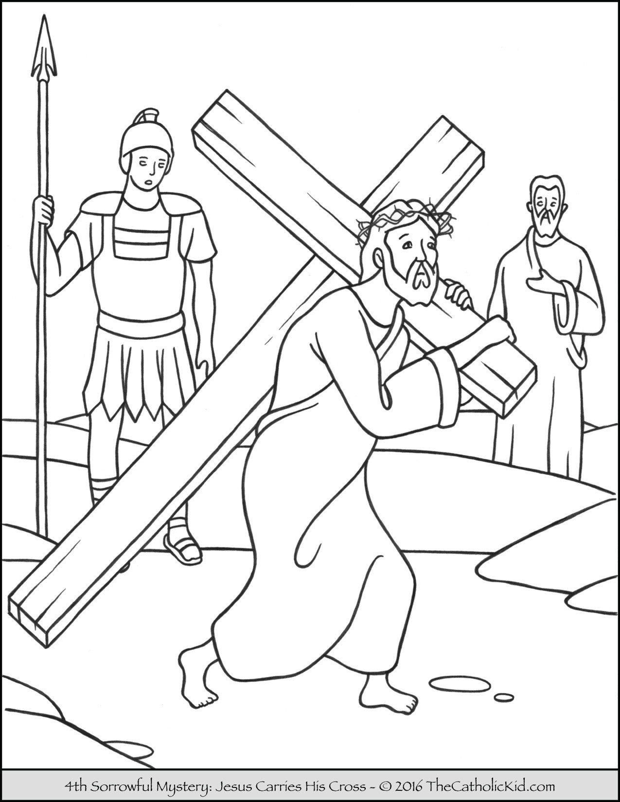 1275x1650 Jesus Crucifixion Drawing 32 Of Coloring Pages