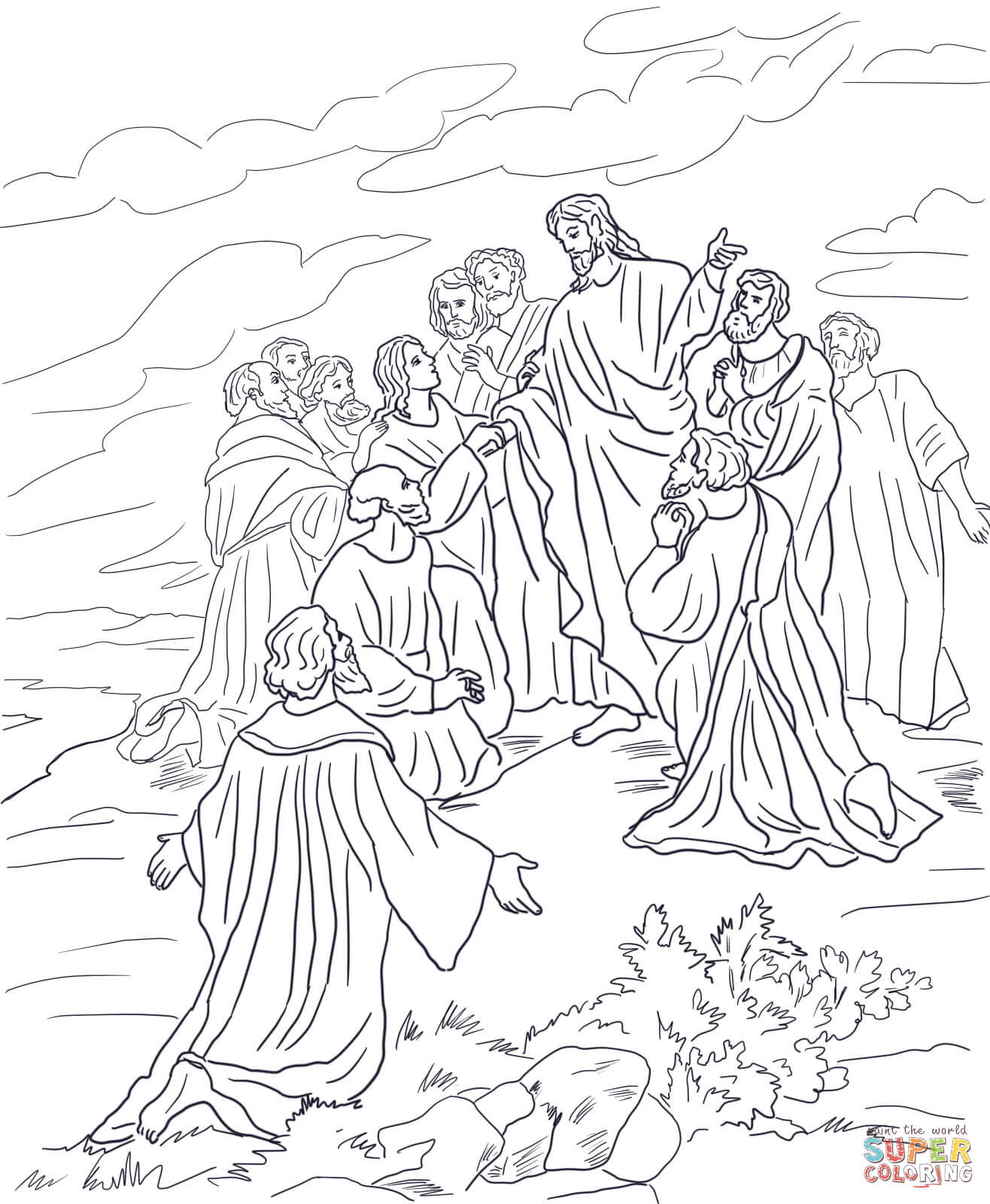 Crucifixion Of Jesus Drawing at GetDrawings | Free download