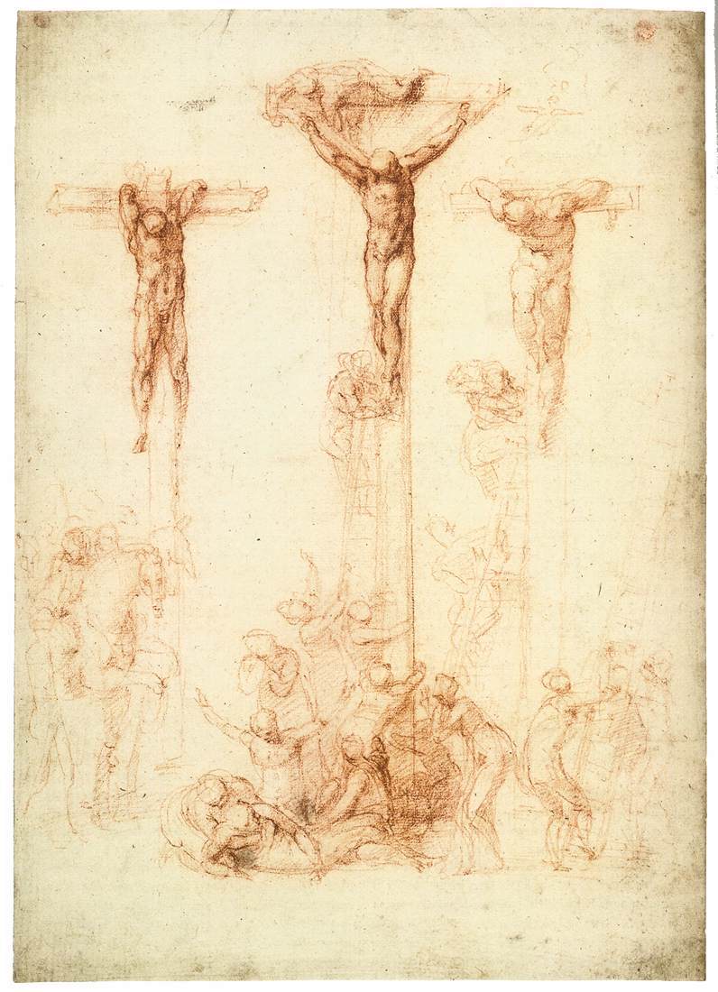 796x1100 The Crucifixion Of Christ And The Two Thieves Art For Proper 29