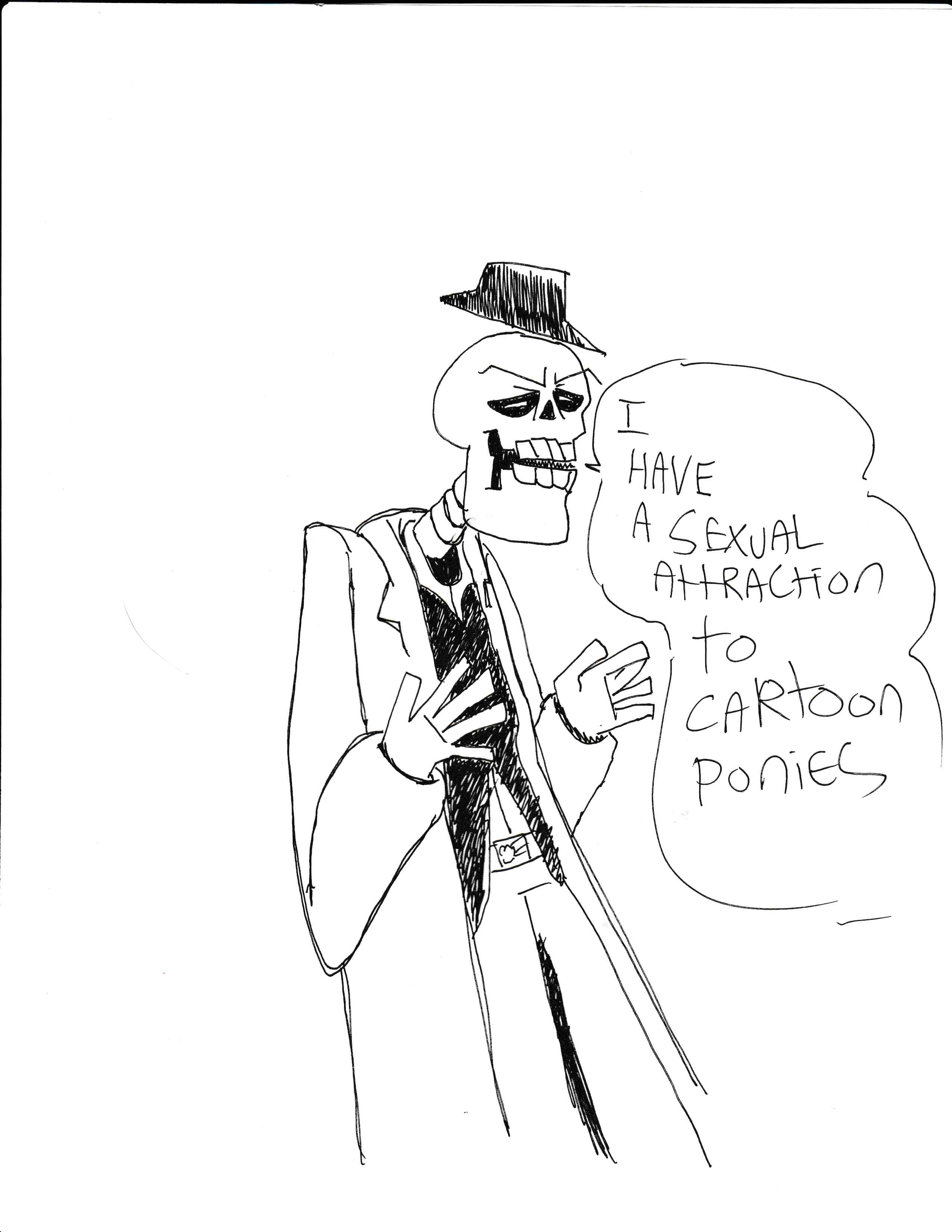 2550x3300 Crude Doodle Of What Could'Ve Been Undertale