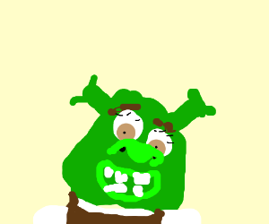 300x250 Crude Shrek