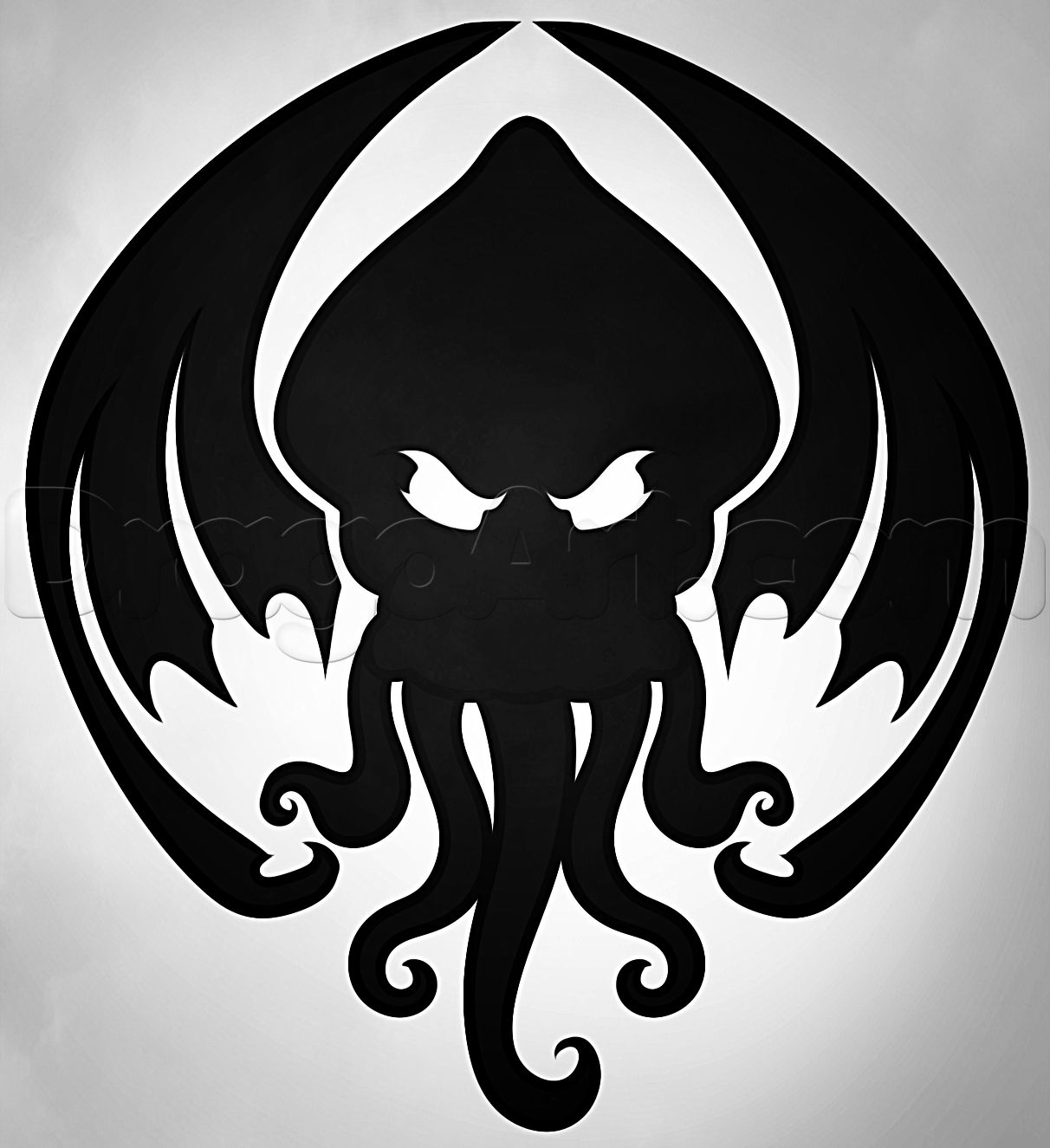 1212x1325 Image From To Draw Cthulhu