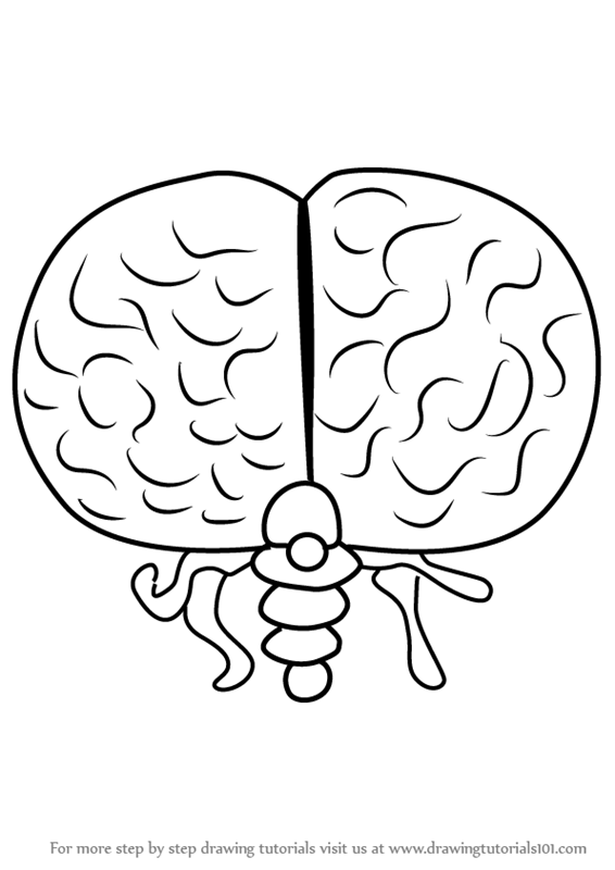 566x800 Learn How To Draw Brain Of Cthulhu From Terraria (Terraria) Step