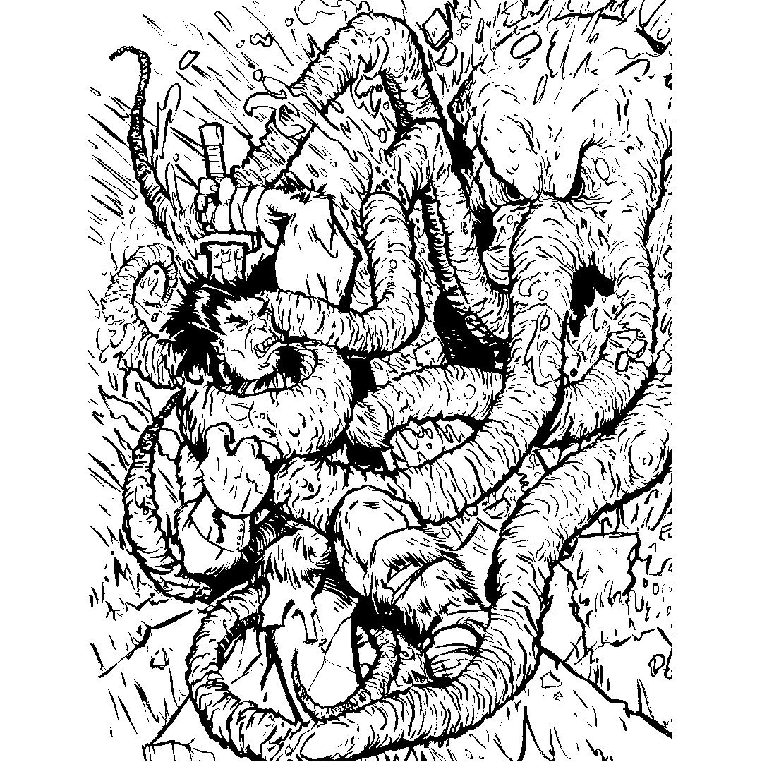 1080x1080 Passion4drawing On Twitter Giant Octopus