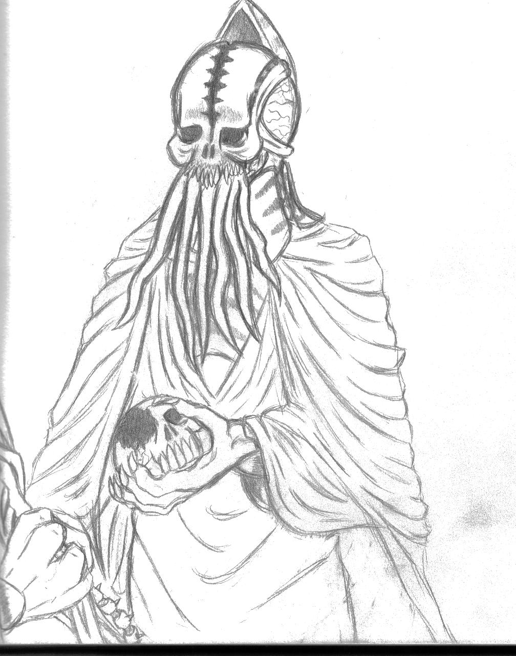 1008x1280 Cthulhu Cultist By Jhonenfan On Newgrounds