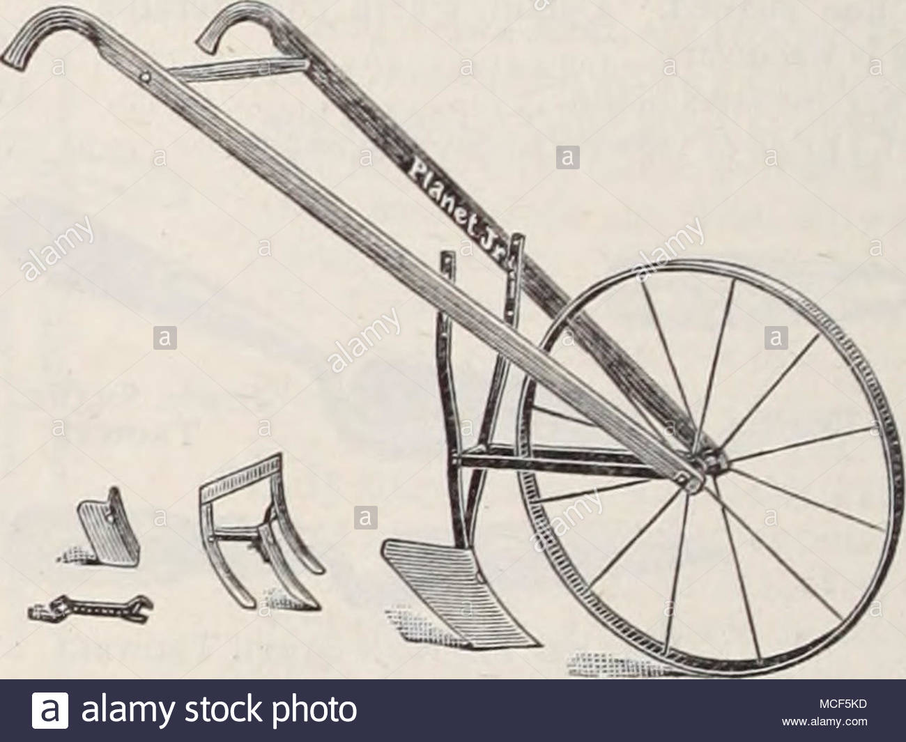 1300x1065 No. 119 Planet Jr. Garden Plow And Cultivator Hoffman Fertilizer
