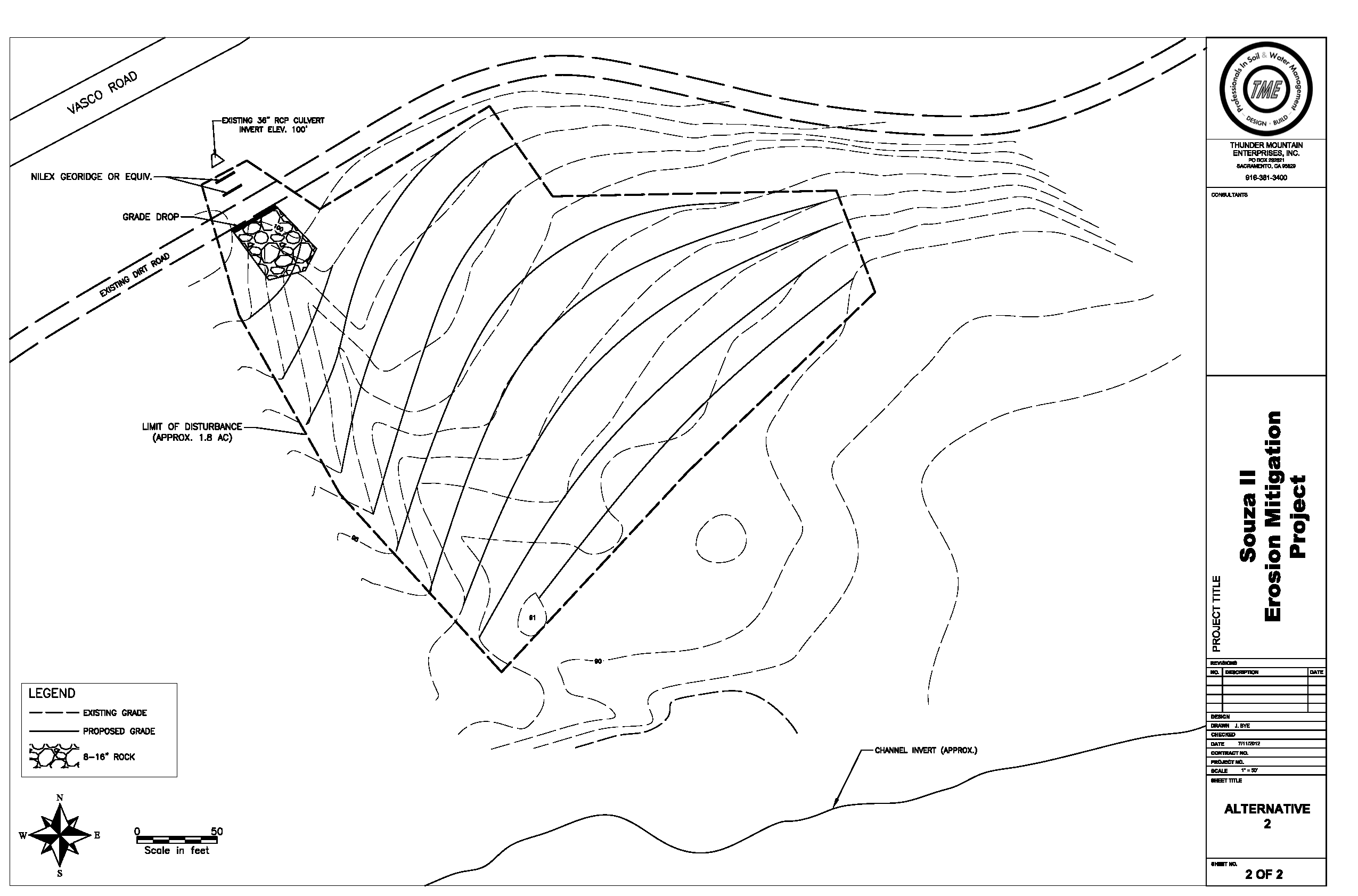 2550x1683 Souza Ii Erosion Mitigation Project Cad Drawing Jesse's Home