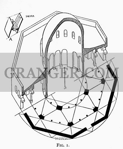 411x500 Image Of Dome Of The Rock.