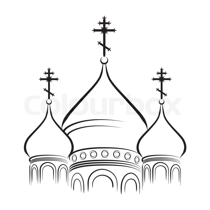 800x800 The Bulbous (Onion Shaped) Domes Of Orthodox Cathedral Temple