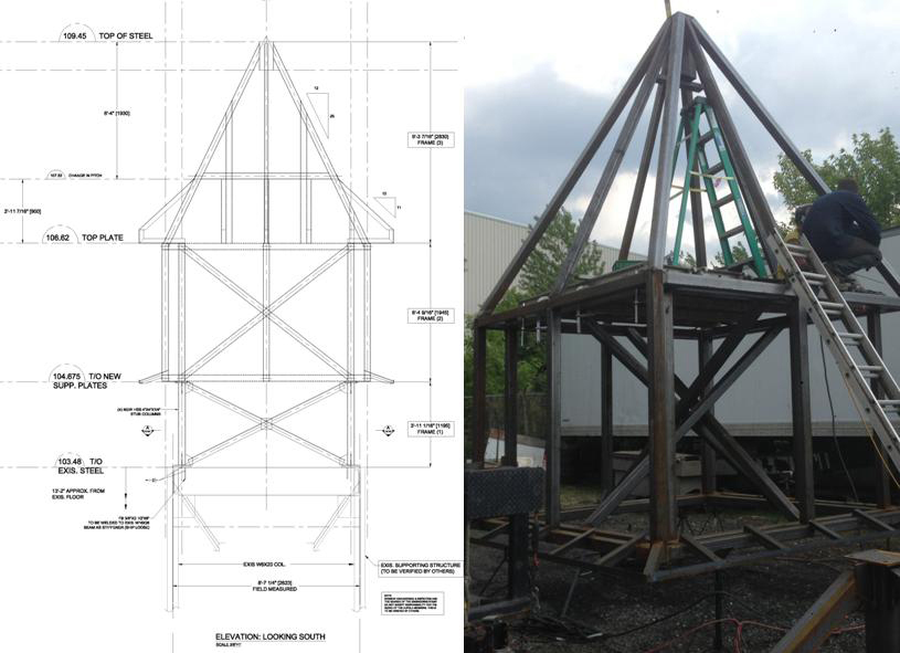 815x591 Cupola Drawing Amp Photo