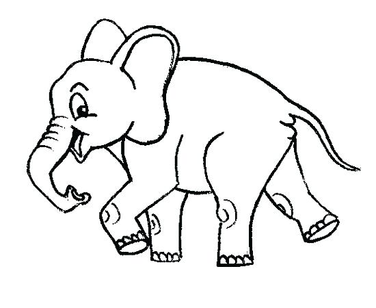 550x450 Cute Baby Elephant Coloring Pages Elephant Child Coloring Pages