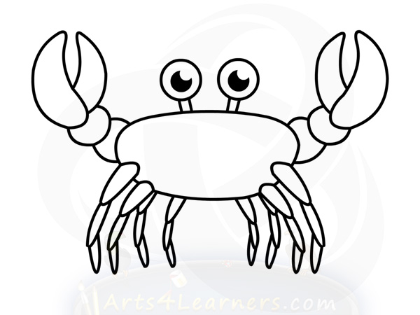 600x450 How To Draw A Realistic Crab