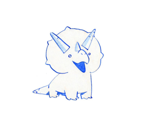 500x417 Baby Triceratops Tumblr