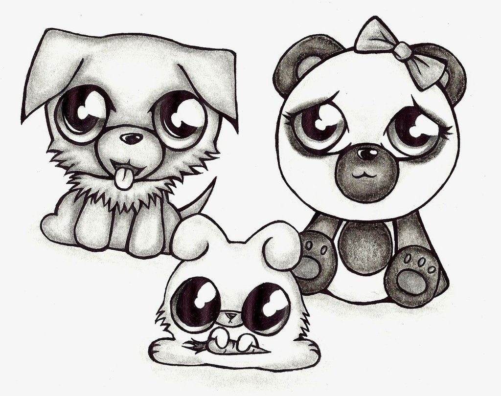 1024x810 Gallery Pictures Of Cute Drawings Of Animals,