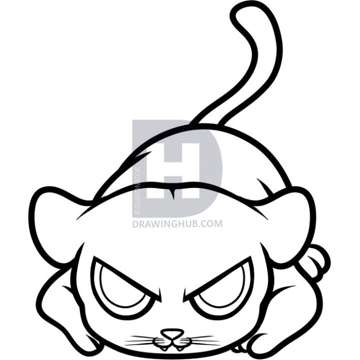 720x720 How To Draw A Panther For Kids, Step By Step, Drawing Guide, By