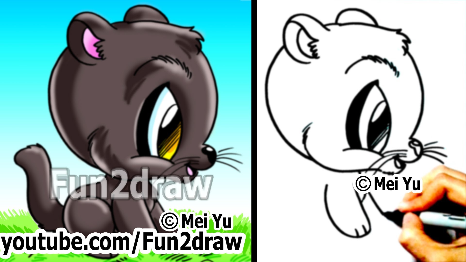 1920x1080 How To Draw Cool Cats