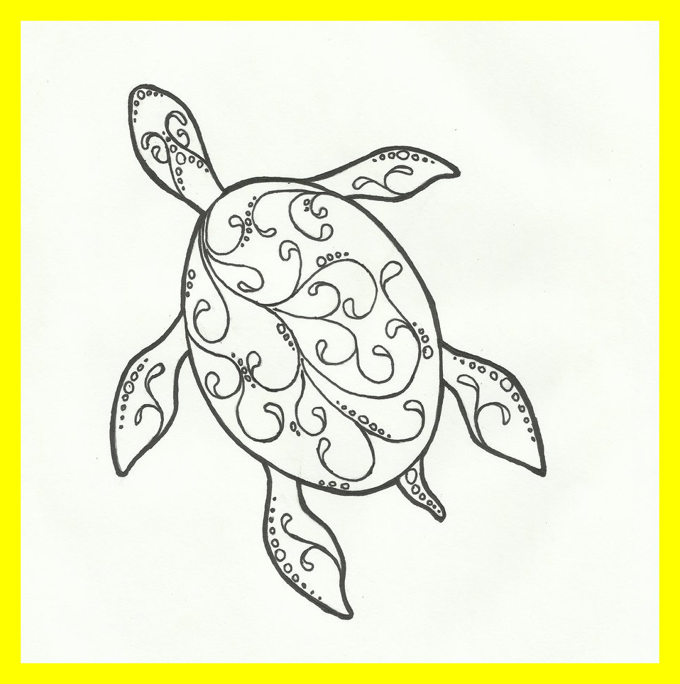 958x963 Unbelievable Sea Turtle Drawing Tumblr At Getdrawings For Personal