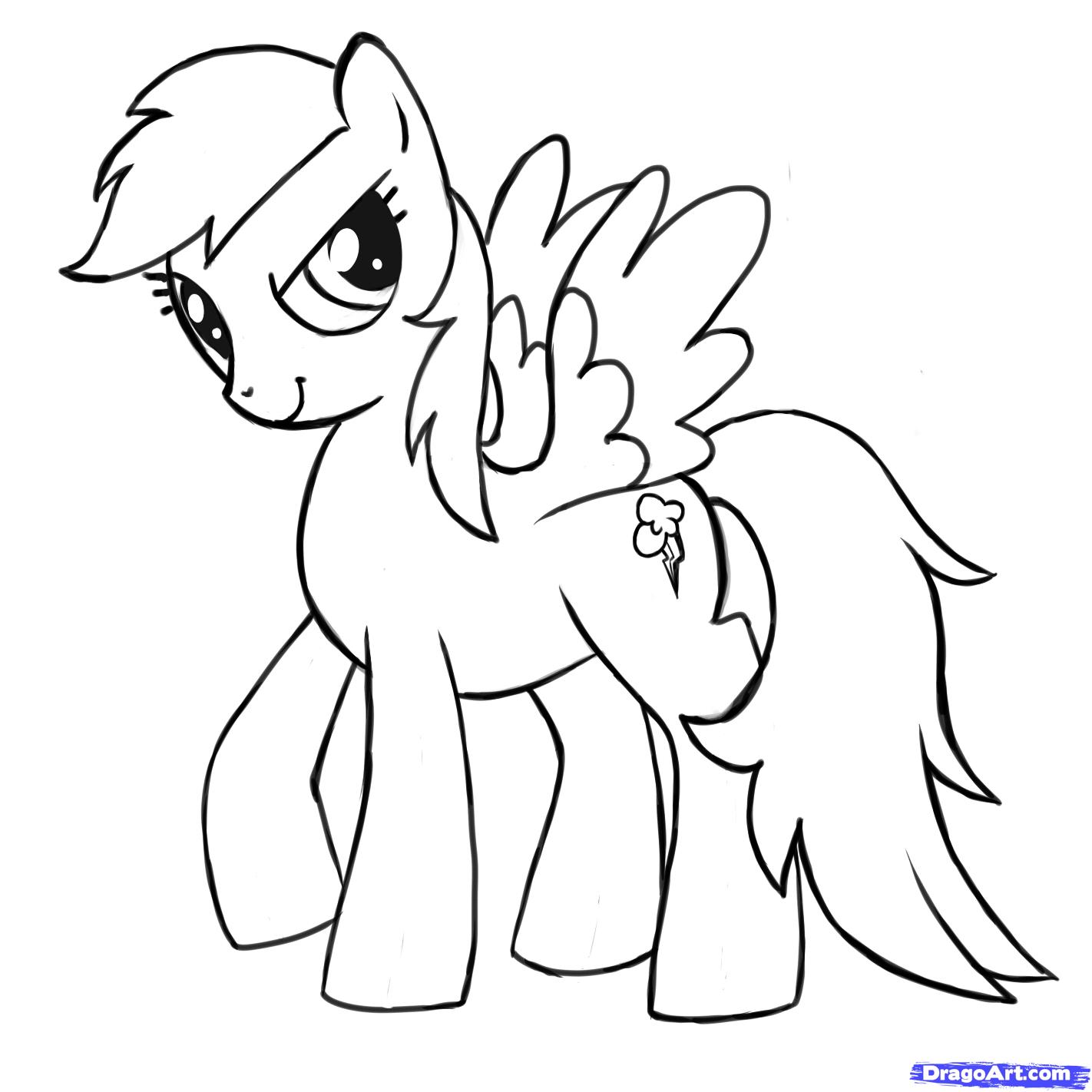 1422x1422 Rainbow Dash Sketch Drawing Skill