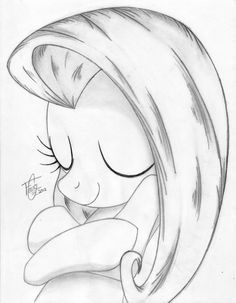 236x303 Cute Little Fluttershy 3 My Little Pony Drawings