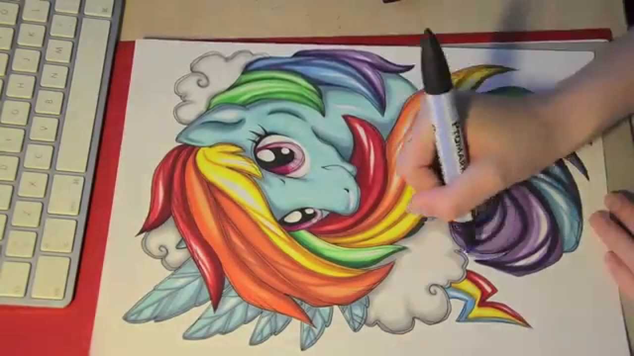 1280x720 Speed Drawing Mlp