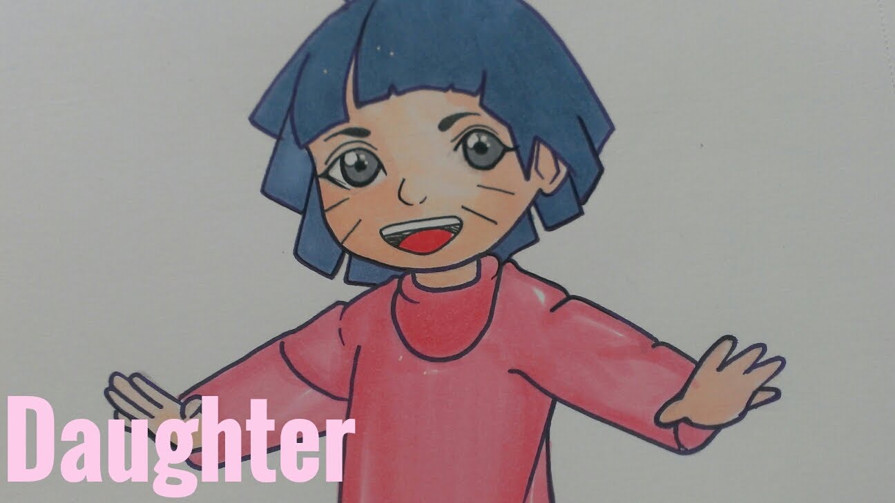 1296x729 Naruto The Last Movie Naruto Uzumaki's Daughter Drawing