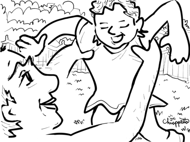 640x480 Father And Daughter Drawing Steemit