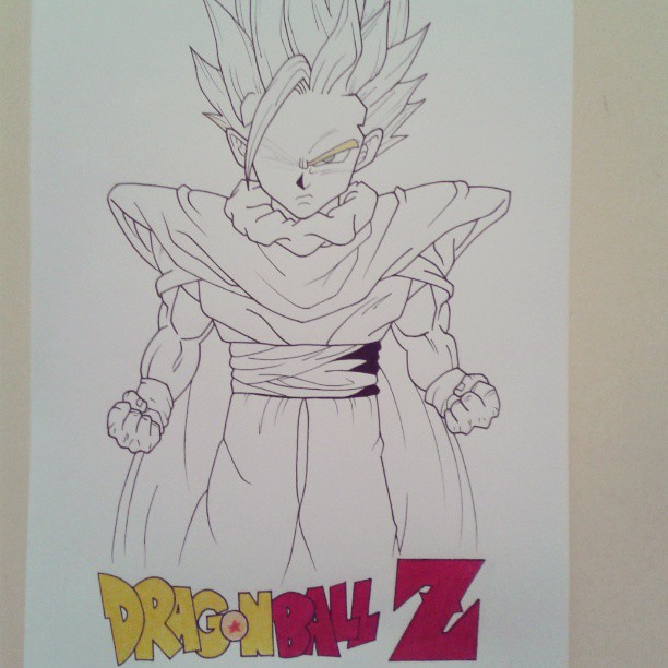 612x612 Teen Gohan Super Saiyan