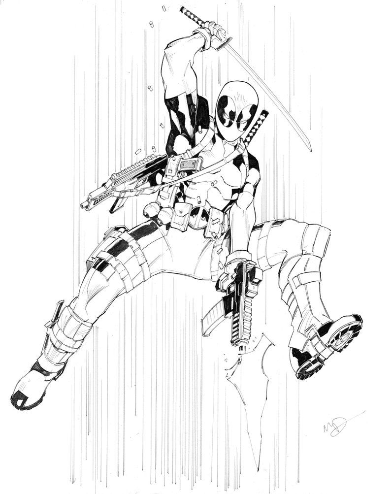 796x1003 Deadpool By Max Dunbar Sa
