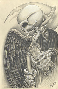 195x300 Death Angel Drawings