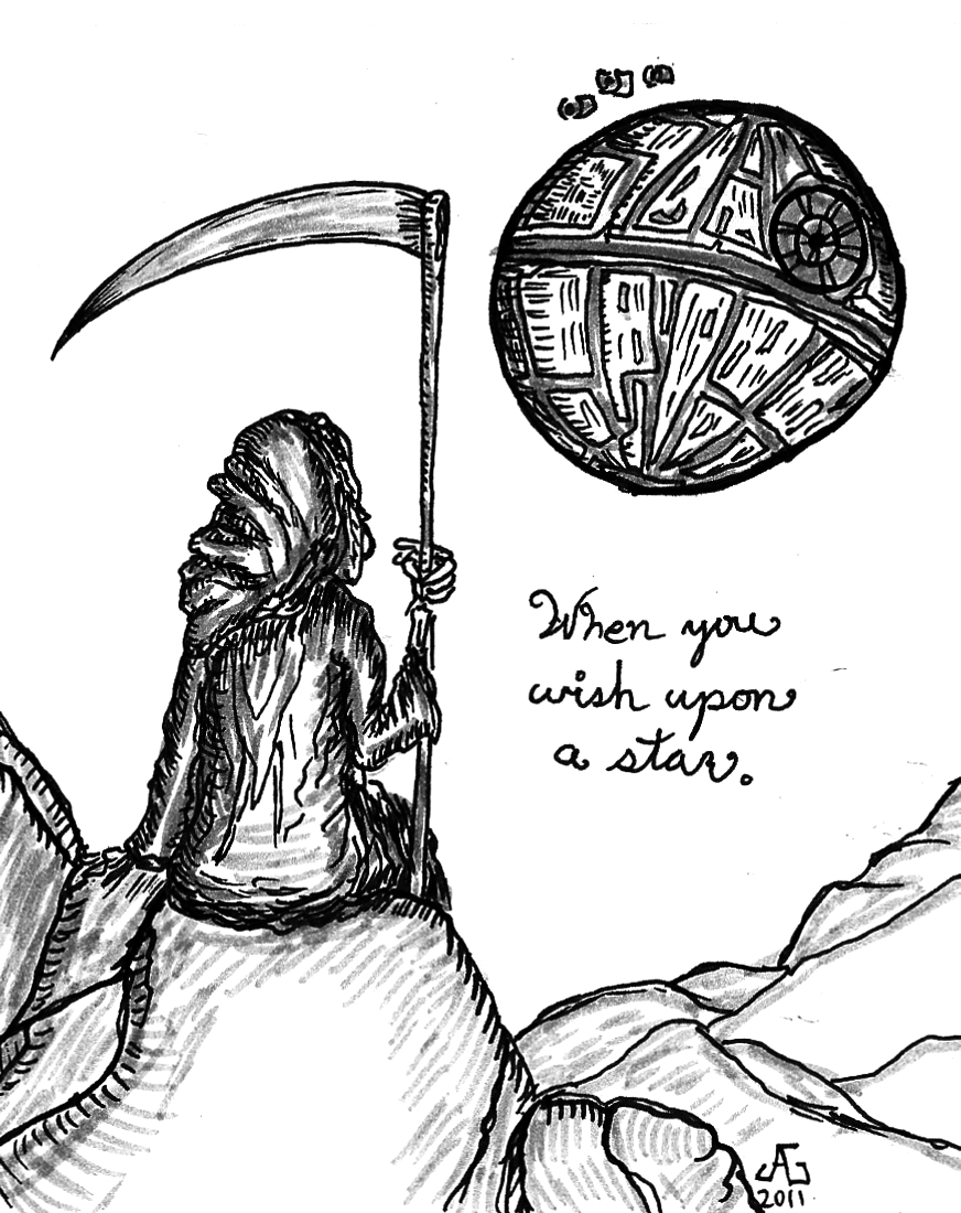 872x1100 Wish Upon A Death Star By Gonzalexx1